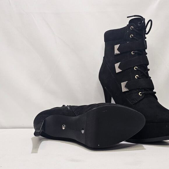 Thalia Sodi Women's Sasha Platform Dress Booties Size 7.5 Black NWT - Picture 5 of 5